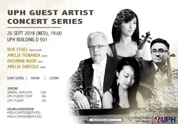 UPH Guest Artist Concert Artist