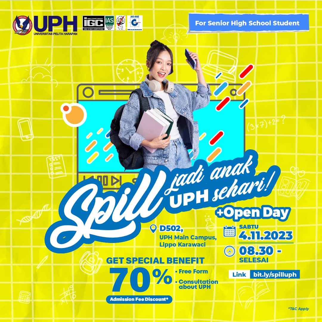 Spill jadi Anak UPH Sehari!