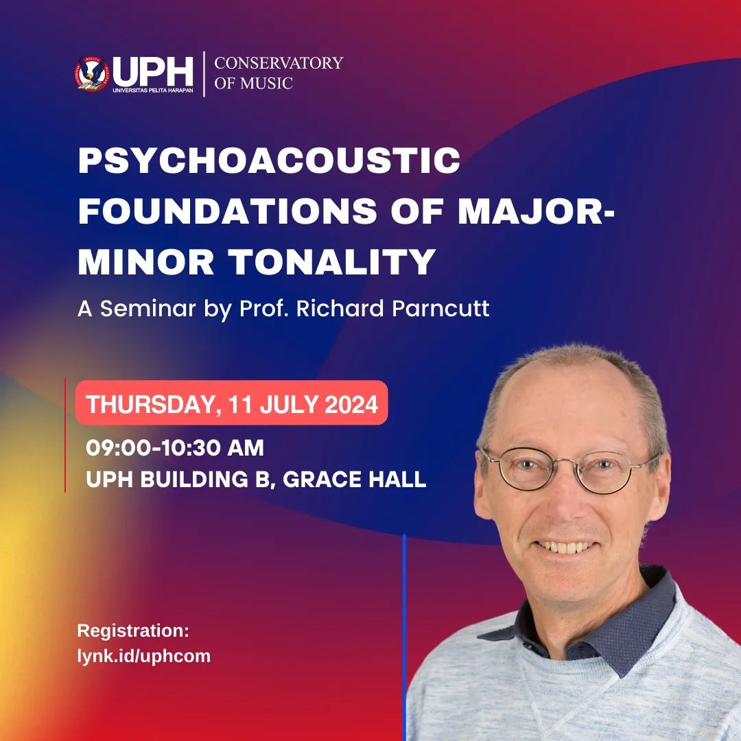 Seminar Psychoacoustic Foundations of Major-Minor Tonality by Richard Parncutt