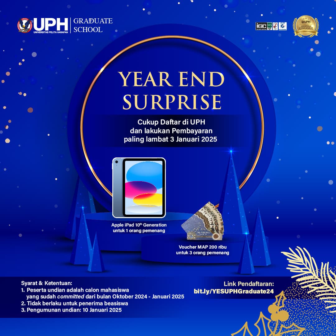 Year End Surprise - UPH Graduate School